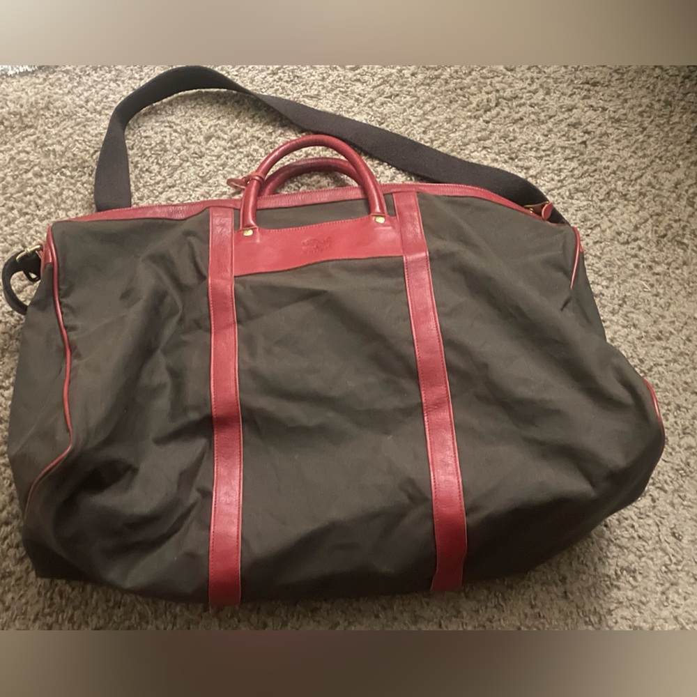IL Bisonet Tote Leather Duffel Bag